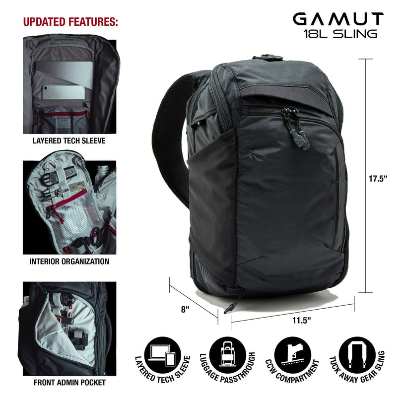 Vertx Gamut 18L Sling | VTX5043