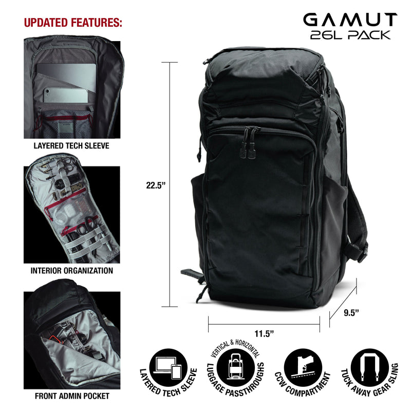 Vertx Gamut 26L Backpack | VTX5028
