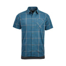 Vertx Men's Weapon Guard Stretch Shirt - SS | DEEP SEA PLAID | VTX1432
