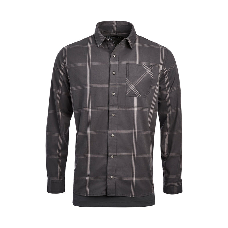 Uniform Works Canada Vertx Men's Weapon Guard Stretch Shirt - LS | MIDNIGHT PULSE PLAID | VTX1442