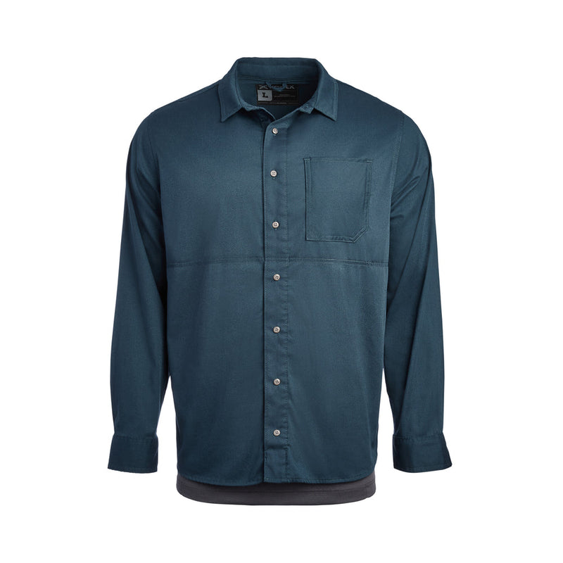 Uniform Works Canada Vertx Men's Weapon Guard Stretch Shirt - LS | REEF | VTX1442