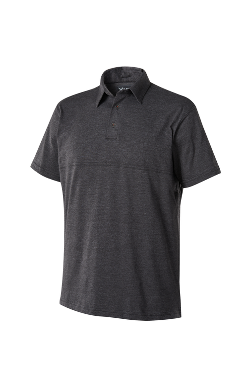 Uniform Works Canada Vertx Assessor Polo | HEATHER BLACK | VTX1451