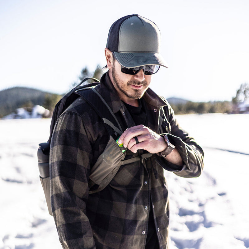 Vertx Men's Last Line Stretch Flannel | MARSHLAND PLAID | VTX1535