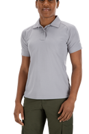 Vertx Coldblack Women's Polo - SS | LT GREY | VTX4010P