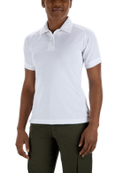 Vertx Women's Coldblack Polo - SS | White | VTX4010P
