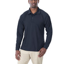 Vertx Coldblack Men's Polo - LS | NAVY | VTX4020P