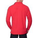 Vertx Coldblack Men's Polo - LS | RED | VTX4020P