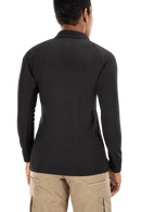 Vertx Coldblack Women's Polo - LS | BLACK | VTX4030P
