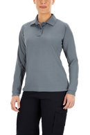 Vertx Coldblack Women's Polo - LS | GREY | VTX4030P
