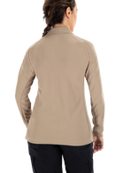 Vertx Coldblack Women's Polo - LS | TAN | VTX4030P