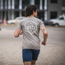 Vertx Men's Hexagon Arrow Tee | HEXAGON ARROW GREY | VTX9050