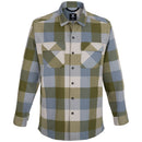 Vertx Men's Last Line Stretch Flannel | Green Mountain Buffalo Plaid | VTX1535