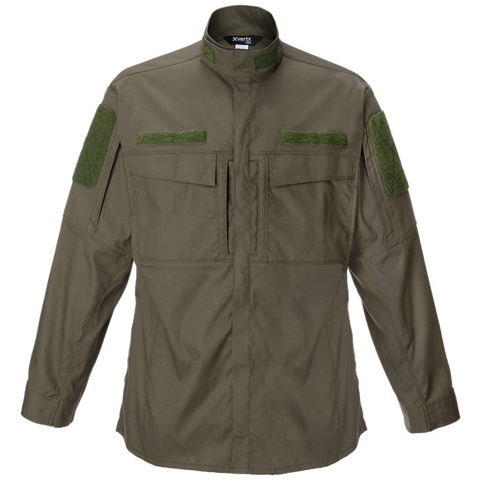 Uniform Works Canada Vertx Recon Flex Garrison Shirt - LS | OD GREEN | VTX1920