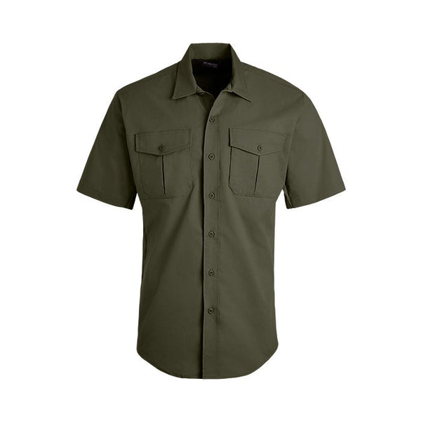 Vertx Men's Fusion Flex Shirt - SS | OD GREEN | VTX8230