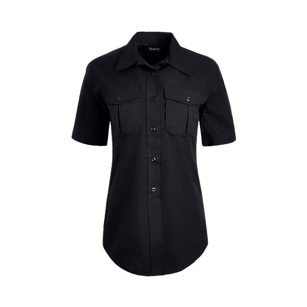 Vertx Women's Fusion Flex Shirt - SS | NAVY | VTX8230W