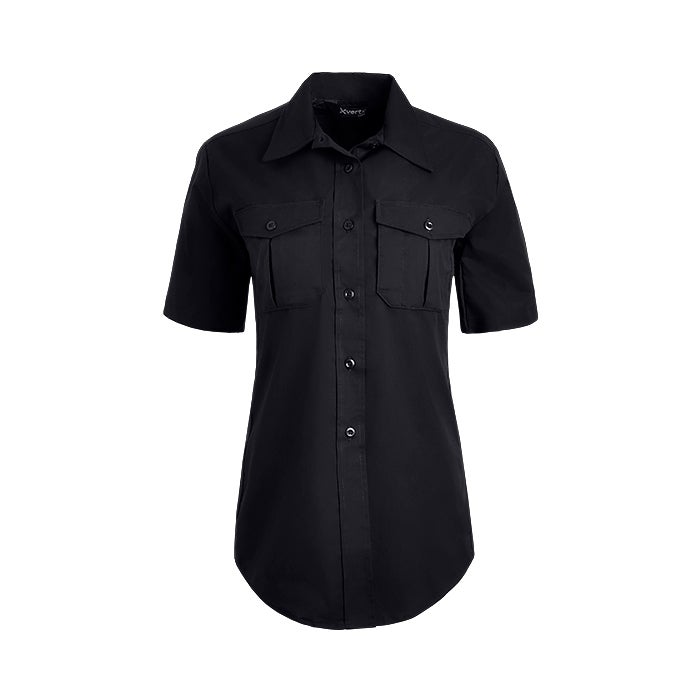 Vertx Women's Fusion Flex Shirt - SS | NAVY | VTX8230W