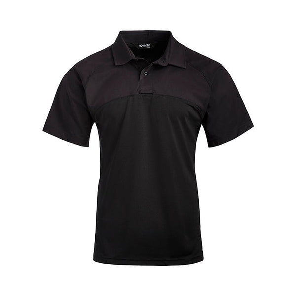 Vertx Unisex Fusion Flex Hybrid Shirt - SS | BLACK | VTX8250