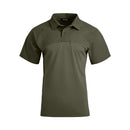 Vertx Unisex Fusion Flex Hybrid Shirt - SS | OD Green | VTX8250