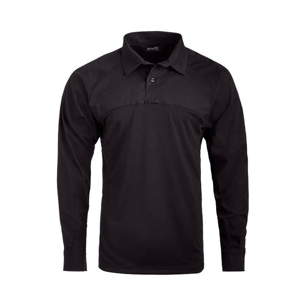 Vertx Unisex Fusion Flex Hybrid Shirt - LS | BLACK | VTX8255