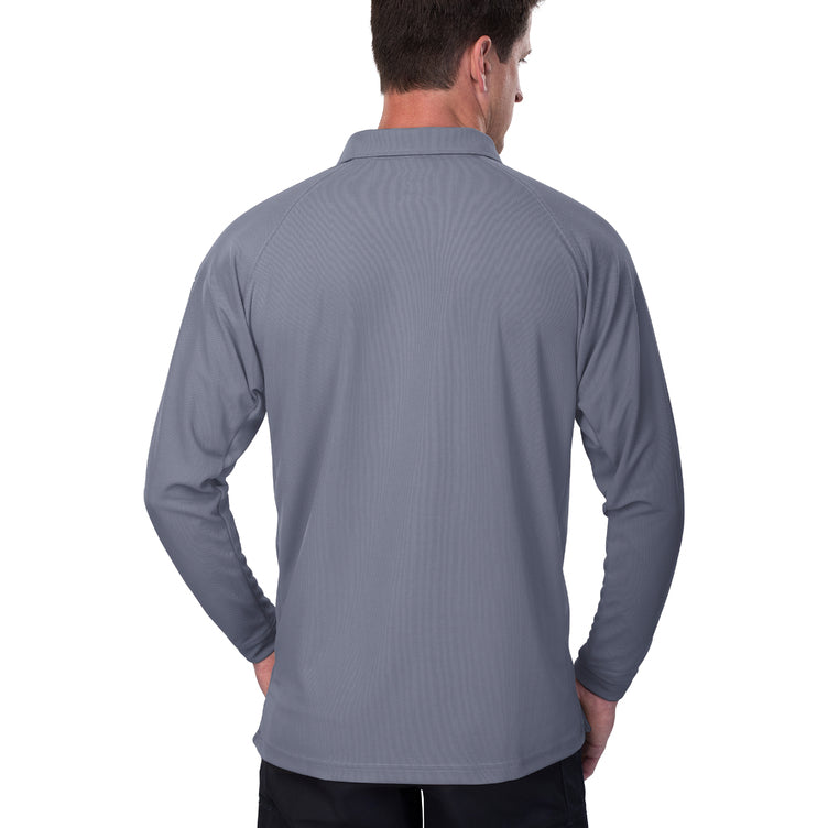 Vertx coldblack Men's Polo - Long Sleeve | GY / GREY | VTX4020P